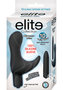 Elite Collection Silicone Climaxer Vibrator - Black