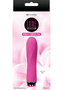 Luxe Collection Scarlet Rechargeable Silicone Compact Vibrator - Pink